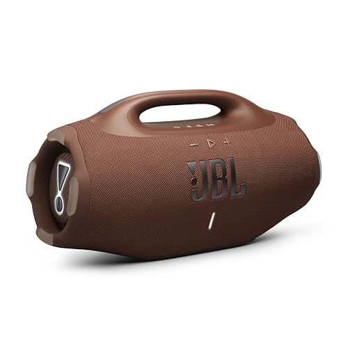 Image of JBL Boombox 4 - Most Powerful JBL Portable Waterproof Speaker with Massive JBL Pro Sound, Up to 34 Hours of Playtime, & Multi-Speaker Connection by Auracast (Brown)