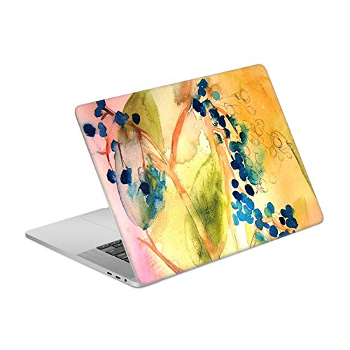 Autocollant MacBook Pro 16 A2141 Mai Autumn Fleurs Florales pour le Bureau et Café