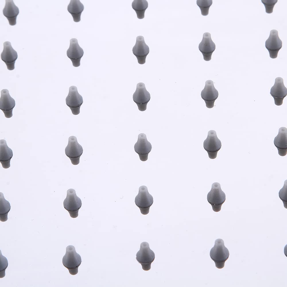 Termostat system prysznicowy 40 × 40 cm, głowica prysznicowa 360° ze słuchawką prysznicową, regulowana wysokość, z mosiądzu i stali nierdzewnej chromowana deszczownica