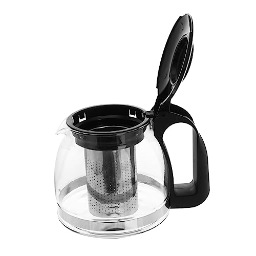 LALADEFIEE Stainless Steel Tea Kettle with Removable Infuser and Smooth Spout Ergonomic Handle 6.10X4.72X4.52 Inch for Home and Office Tea Brewing