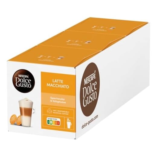 Nescafé Dolce Gusto Latte Macchiato Koffie Cups,24 Stuks (3 x 8 Capsules)