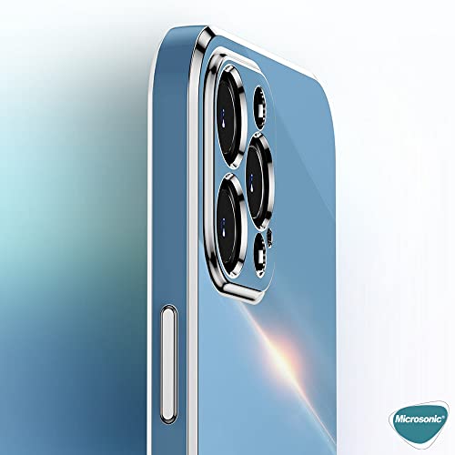 Microsonic Samsung Galaxy A53 5G için Kılıf Olive Plated Lila [Galaxy A53 5G ile Uyumlu Kılıf - Lila]