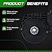 Power Window Motor Compatible with Ford E/F-150 250 350 1981-90,Aerostar 1986-89,Bronco 1981-92/II 1984-86,Galaxie 1965,Fairmont 1978-83,Country Squire 1987-89,Custom 1964-72,Replace # 742-250
