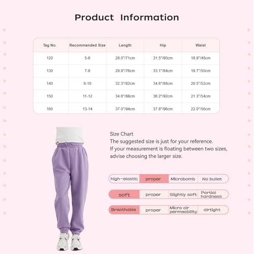 iiniim Unisex Boys Girls Active Performance Pants Sweatpants Kids Casual Jogger Pants with Pockets Drawstring Sportwear2