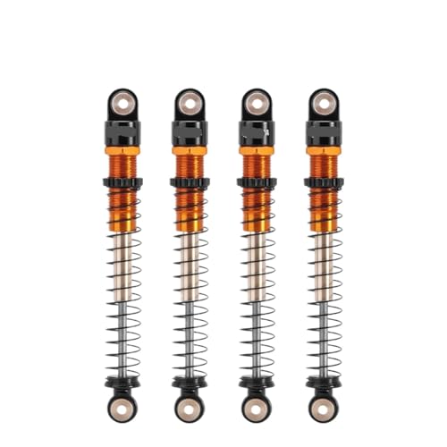 Amortisseurs double barillet filetés 51mm longue course pour un débattement maximal