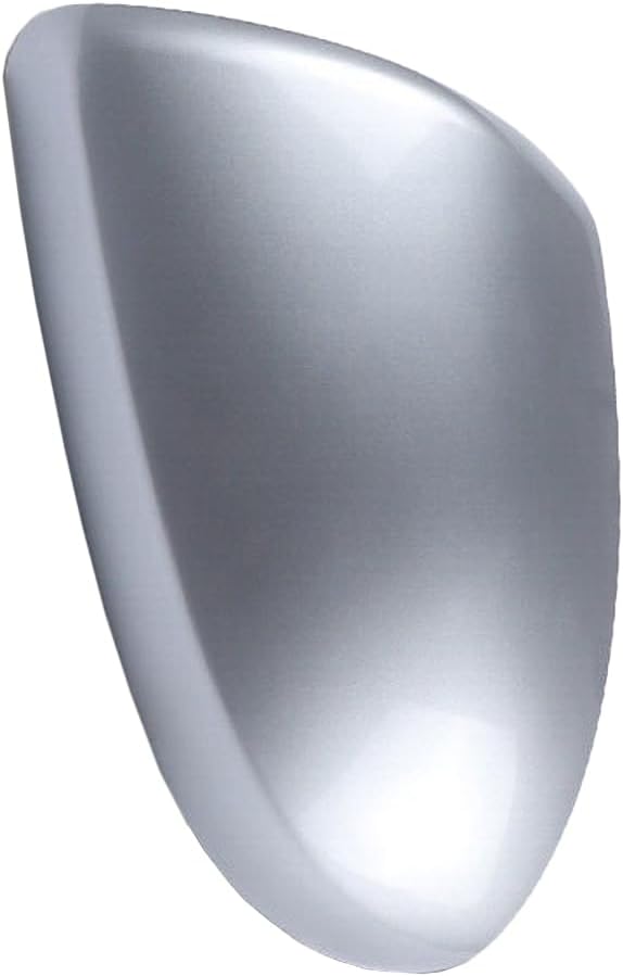 Riloer LH Side Door Wing Mirror Cap Covers, Door Rearview Mirror Cover, Compatible with Mazda 3 2009-2013 (Without Mirror Light Version), Front Left Driver Side