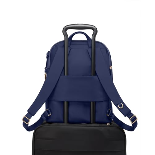 Image of Tumi Unisex Halsey Backpack, Indigo /Light Gold, One Size