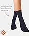 Nur Die 9er Pack Passt Perfekt Socken atmungsaktive Baumwolle einfarbig Komfortbund ohne drückende Naht Damen, maritim, 35-38