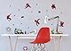 Marvel Spider-Man Kinderzimmer Wandstickers, Wandtattoo junge deko von AG Design 30 x 30 cm | DKS 1090