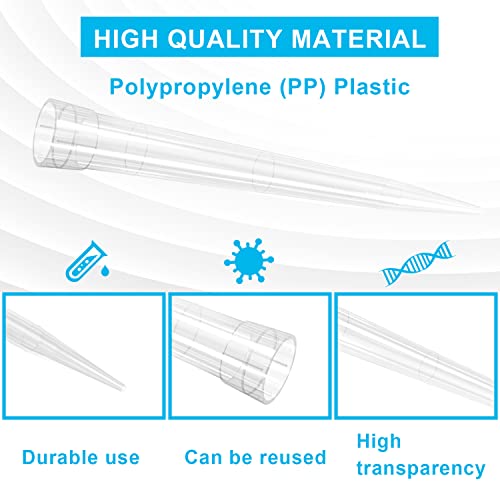 Image of ONiLAB 10mL Universal Pipette Tips, 100 Pcs, Autoclavable | Transparent Design, DNase /RNase Free, Non-Pyrogenic, High Volume Transfer, Low Retention Design