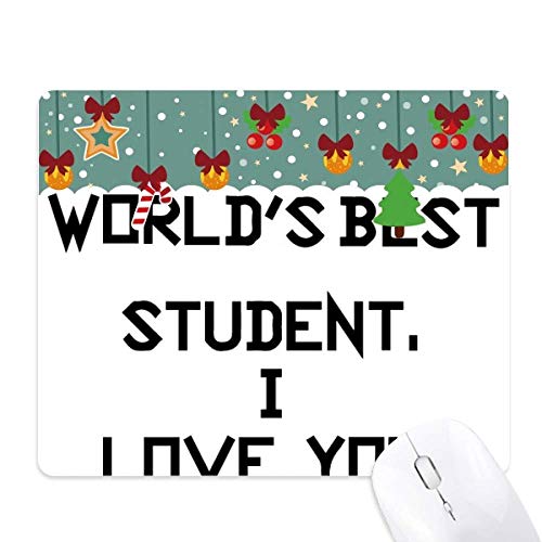 Tapis de souris I Love You pour le bureau et étudiant