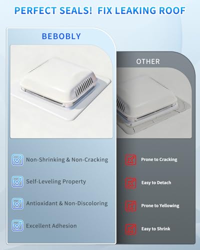 BEBOBLY RV Roof Sealant 2 Pack
