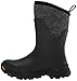 Muck Boot Women's Arctic Ice Mid Snow Boot, Black/Heather Jersey, 8 Regular US