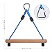 ChengFu Ninja Monkey Bars, Monkey Bars for Kids, Monkey Bars, Swing Accessory Sets, Obstacle Course Trapeze Bars for Outside Training Equipment (3pcs)