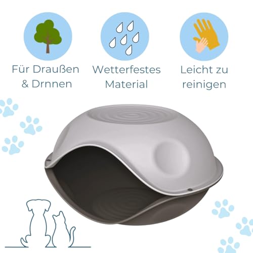 Katzenhaus Outdoor Hundehütte Katzenhaus Indoor Hundehaus Hundehütte Katzen Haus Katzenhütte Outdoor Wurfbox Katze Katzenhöle Katzenversteck