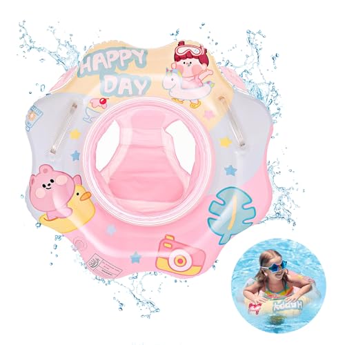 KATLINNA Baby Schwimmring, Aufblasbare Schwimmsitz Kinder mit...
