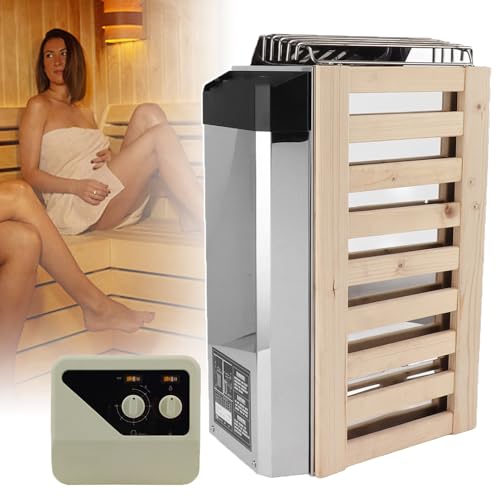 Poêle De Sauna électrique 3kw/3.6kw - Minuterie : 0-180 Min, Poêle De Sauna électrique Humide Et Sec, Poêle De Sauna, Pour Maison, Hôtel, Sauna, Spa, Douche, Bain,3.0KW-B