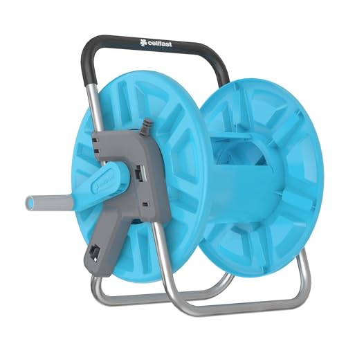 Enrouleur de tuyau Cellfast ALUPLUS 1/2" 60m pour stockage de jardin - 2