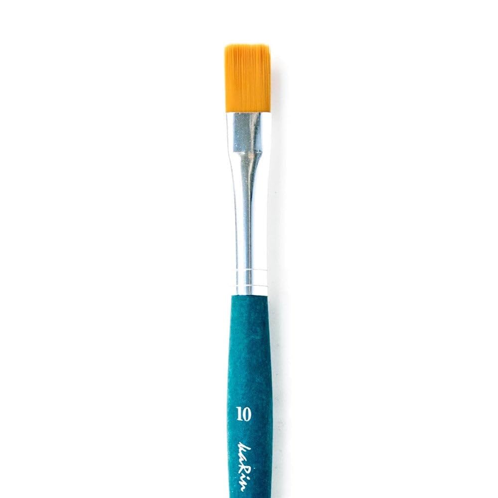 Karin By Da Vinci Sentetik Düz Fırçası Seri 384T5 No:10