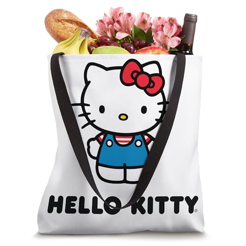 Bolso Tote Hello Kitty con diseño frontal y trasero miniatura 4