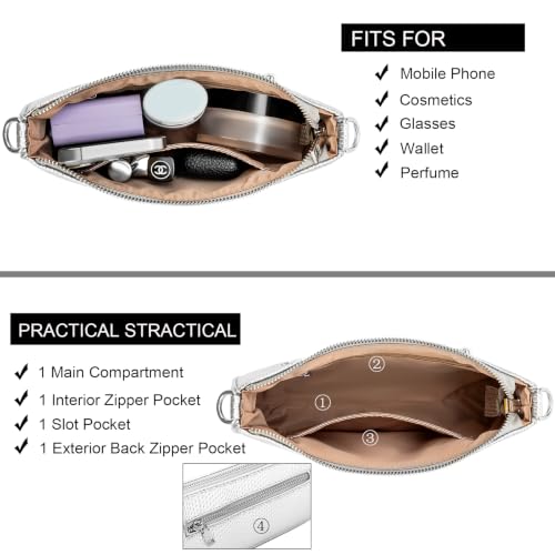 Image of Shoulder Bag for Women Retro Hobo Handbags Cross Body Purses