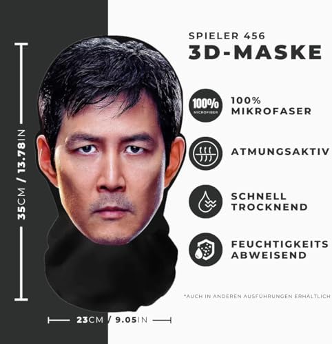 Deguisement Drole Masque Complet Poisson En Latex - Déguisement Halloween, Carnaval, Fête - Effet Realiste Et Confortable - Adulte Déguisement Halloween Carnaval