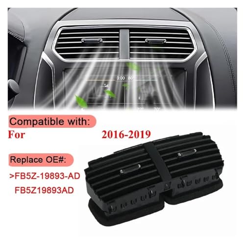 Rejilla de aire acondicionado de alta durabilidad para panel Ford Explorer 2