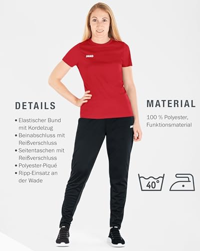 JAKO Damen Polyesterhose Classico Damen, Schwarz, 44 – Ansicht 6