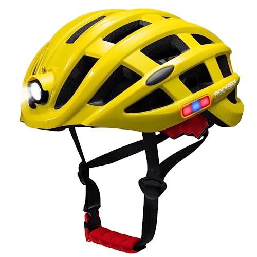 ROCKBROS Casque Lumineux LED, Casque...