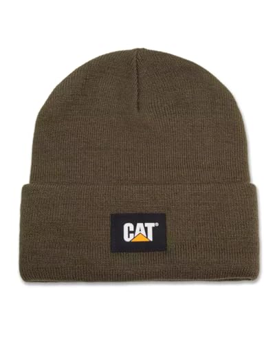 Caterpillar Rib Watch Cap, Adobe Orange, One