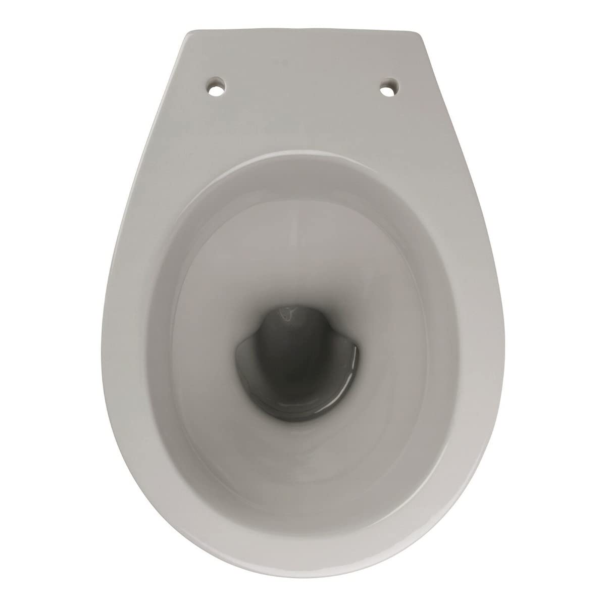 BELVIT Inodoro de pie con cisterna, tecnología de lavado profundo, suelo vertical, 39 x 35 x 55,5 cm, cerámica sanitaria, color gris Manhattan, de pie, certificado TÜV, distancia entre orificios de 16