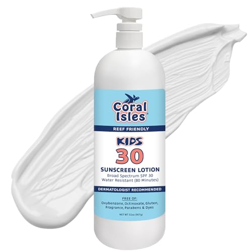 Coral Isles by Rocky Mountain Sunscreen | SPF 30 Lotion | Broad Spectrum UVA/UVB Protection | Hawaii...