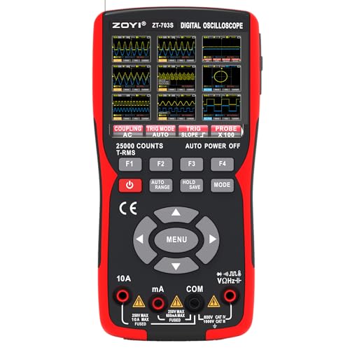 Handheld Digital Oscilloscope Multimeter ZT-703S