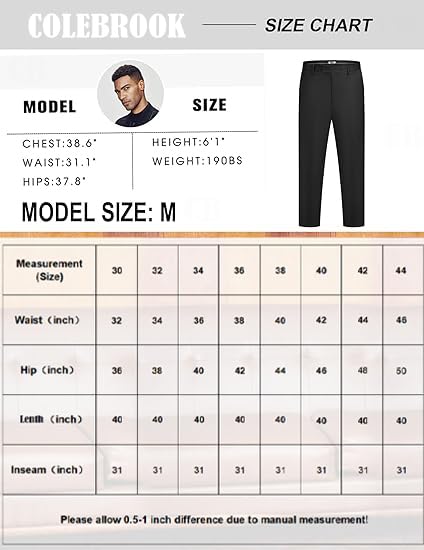 Image of CB-COLEBROOK Luxury PV Stretchable Classic Casual Pants for Men | Stylish Ankle Fit Men's Wear Premium Trousers for Office or Party | Mens Fashion Dress Trouser with 4 Pockets & Suit Pant's