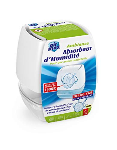 Absorbeur d'humidité Rubson Basic et UHU Air Max pour pièces 20m²