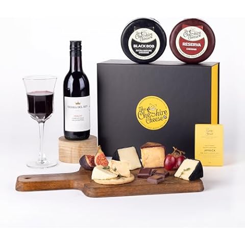 Indulgent Cheese, Wine and Chocolate Gift Set Cover