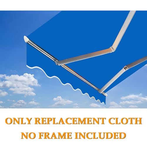 Lona de recambio para toldo exterior de 6x4m azul ideal para solucionar la falta de sombra 5