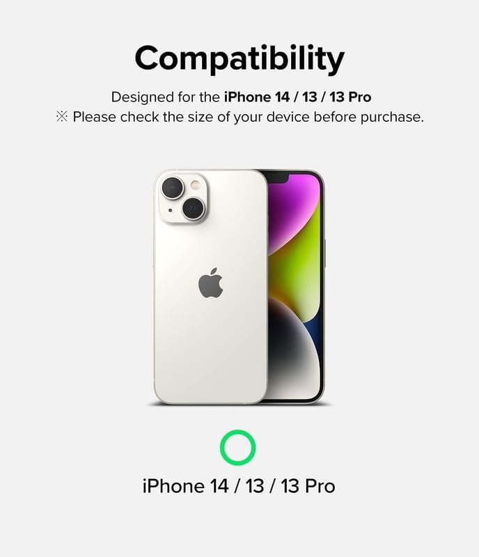 Image of DPJ Matte Tempered Glass for iPhone 13 /13 Pro /14 /16E /17E (6.1 Inch) With Installation Kit | Military-Grade Screen Protector | Edge to Edge Coverage |9H Hardness |Bubble-Free | Case Friendly | [Matte] [Pack of 1]