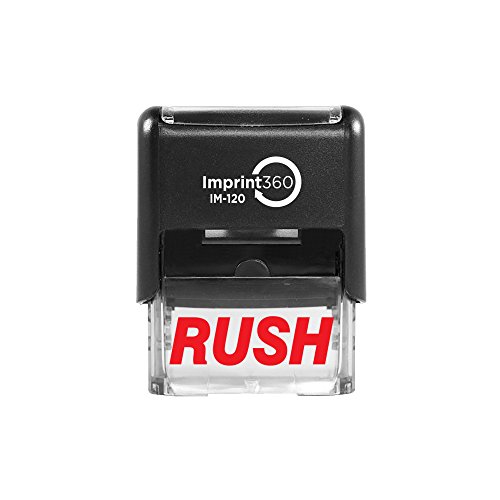 Imprint 360 AS-IMP1039 Rush, Heavy Duty Commerical Quality Self-Inking Rubber Stamp cover