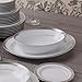 Noritake Crestwood Platinum 14-Inch Medium Oval Serving Platter