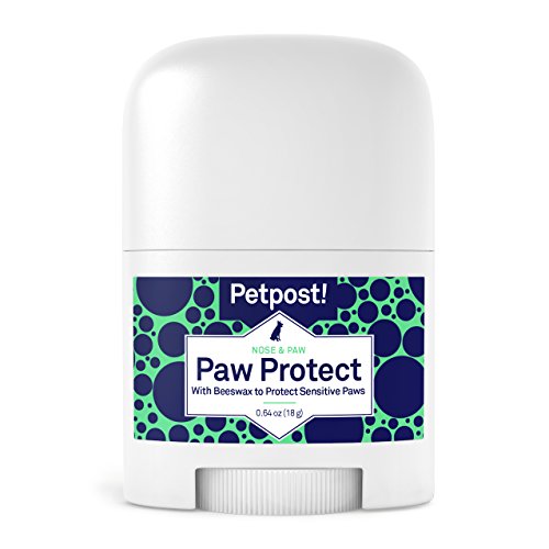 Petpost | Paw Protection for Dogs - Organic Sunflower Oil and Beeswax Balm for Hot Pavement - Wax Coats Dog Feet to Prevent Burns from Heat & Cold 0.64 oz.