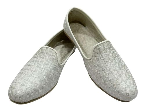 Handcrafted Punjabi Jutti for Men – Traditional Indian Slip-On Shoes | Ethnic Khussa Wedding, Cultural & Festive Wear Comfortable Mojari3