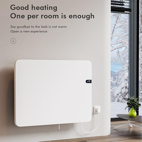 Calefactor Eléctrico Panel 600W 110V para Pared miniatura 5