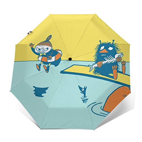 自動折り傘 ムーミン メンズ レディース 耐強風 人気新品 ワンタッチ 梅雨対策 晴雨兼用 日傘 超撥水 自動開閉 大きい 頑丈な ビッグサイズ ギフト 大きい 折り畳み傘 自動開閉