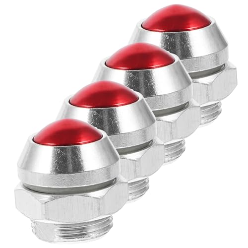 WOONEKY Replacement Float Valve for Pressure Cooker 4pcs Safety Relief Valves Universal Cooker Float Valve Pressure Cooker Accessories