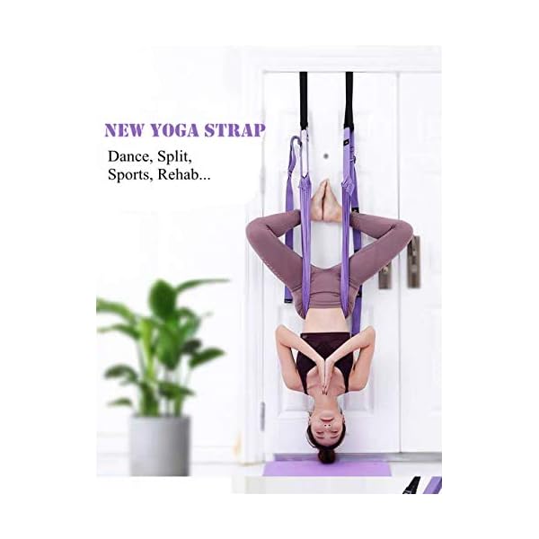 TOCO-FREIDO-Waist-Back-Leg-Stretch-StrapYoga-Fitness-Band-Leg-Stretching-Assist-Trainer-Yoga-Stretcher-Back-Bend-Split-Inversion-Strap-for-Fitness-Dance-Ballet-Gymnastics TOCO FREIDO Waist Back Leg Stretch Strap/Yoga Fitness Band, Leg Stretching Assist Trainer, Yoga Stretcher, Back Bend Split Inversion Strap for Fitness, Dance, Ballet, Gymnastics