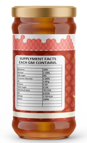 Image of Indu Foods Rosewood Honey, 100% Virgin Raw and Natural, Rich Aroma, Unprocessed, Antioxidant-Rich