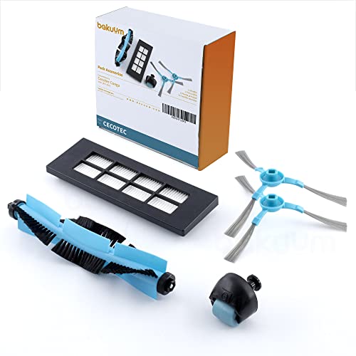 BAKUUM Pack Accessori Cecotec Conga 3090/3091/3092 – Filtri, Spazzole E Rullo – Ricambi Originali
