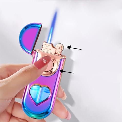 Portable Permanent Essence Briquet feu Diesel Briquet avec Porte-clés, allumettes démarreur avec siflet pour la Survie extérieure Camping randonnée