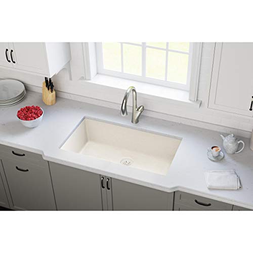 Colador con cesta y tapón de polímero Elkay Parchment miniatura 2